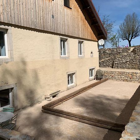 Ancienne Ferme Comtoise 4 Etoiles, 11 Personnes Lac St-Point/Mont D'Or Montperreux Экстерьер фото